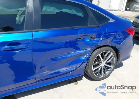 2022 Honda Civic Touring z USA, uszkodzony, nr VIN 2HGFE1F91NH302344